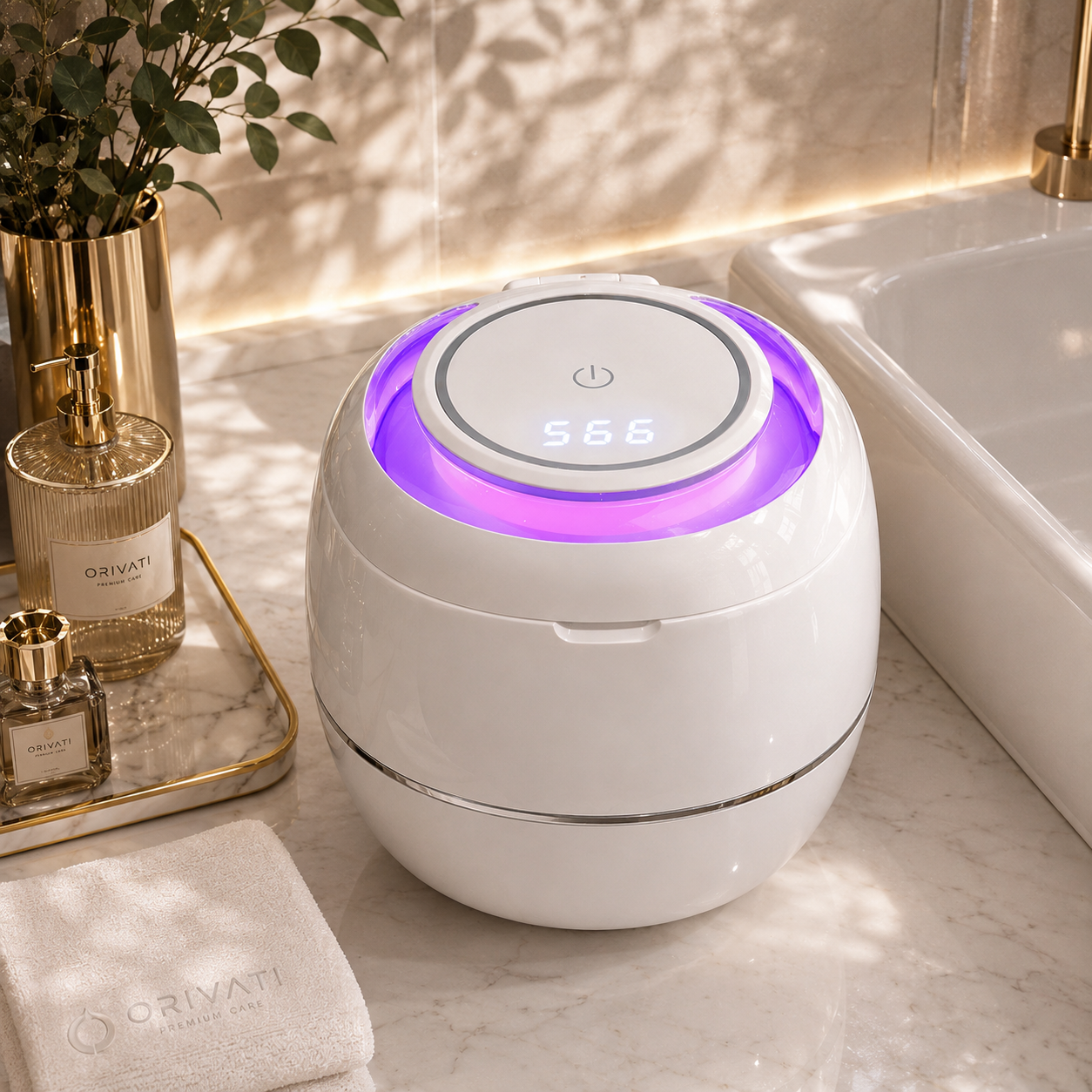 Orivati Ultrasonic Cleaner available in multiple colors